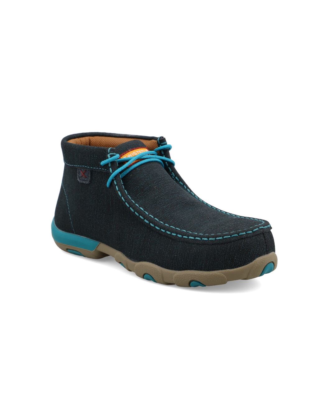 Twisted X Women's Work Chukka Drv Moc, Dark Teal & Turquoise, 11